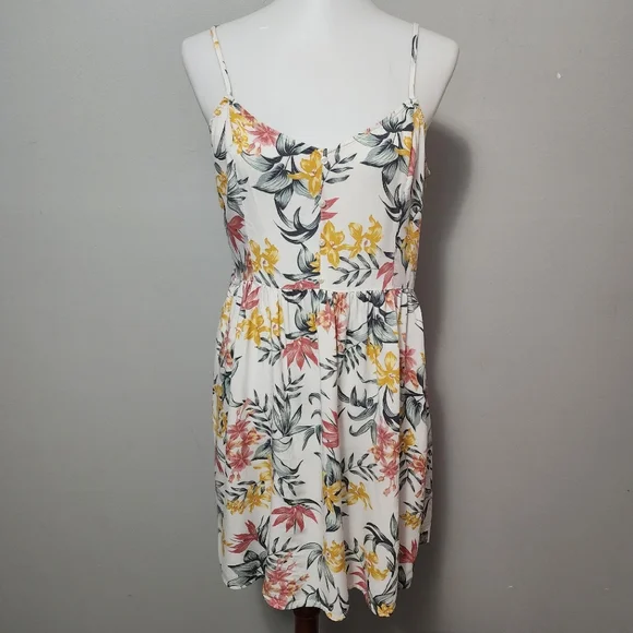 h&m short viscose dress Ladies - Black Viscose Tunic Dress - Size: L